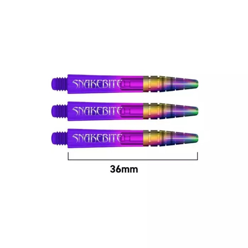 Peter Wright Nitrotech Short – Purple Dipped with Ionic Top