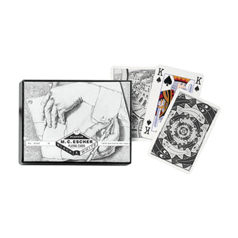 Piatnik-M.C Escher Left & Right Double Deck of Playing Cards