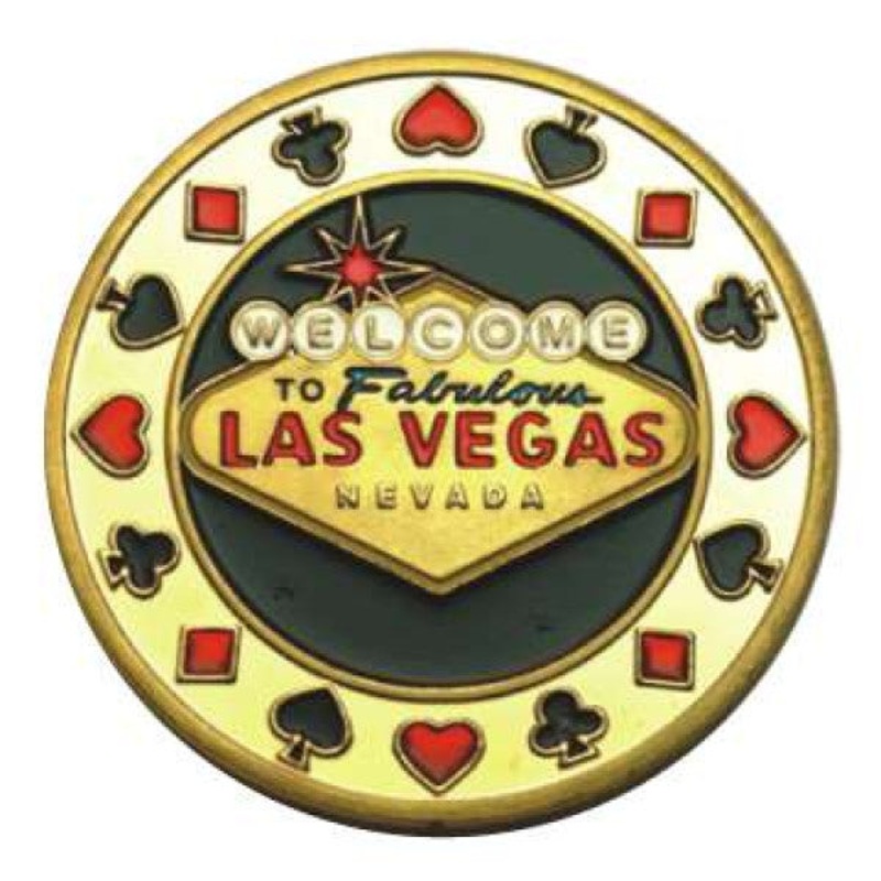 Poker Protector Card Guard Cover in Capsule : Las Vegas