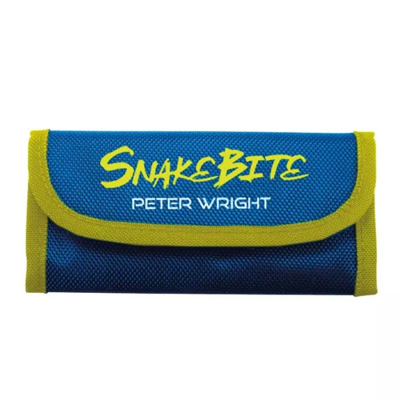 Snakebite Trifold – Blue and Yellow