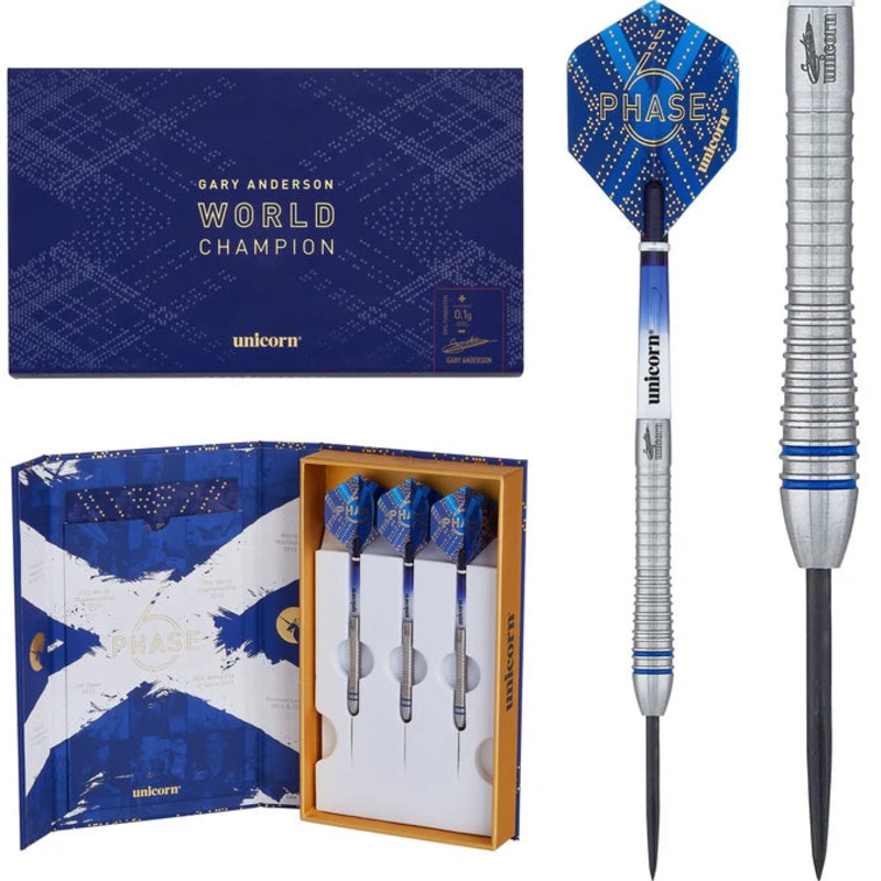 Unicorn Gary Anderson  Phase 6 90% Darts 22g
