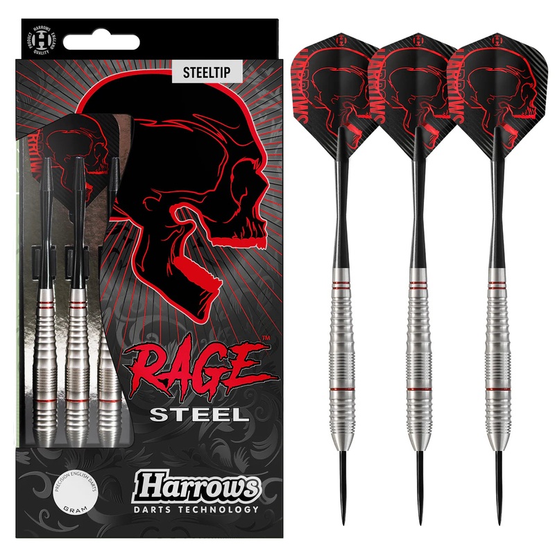 Harrows Rage Steel Darts 24g
