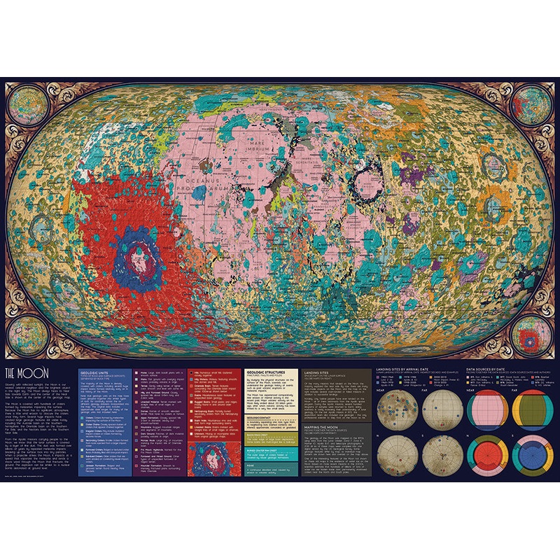 The Moon – Cobblehill 1,000 piece Jigsaw Puzzle