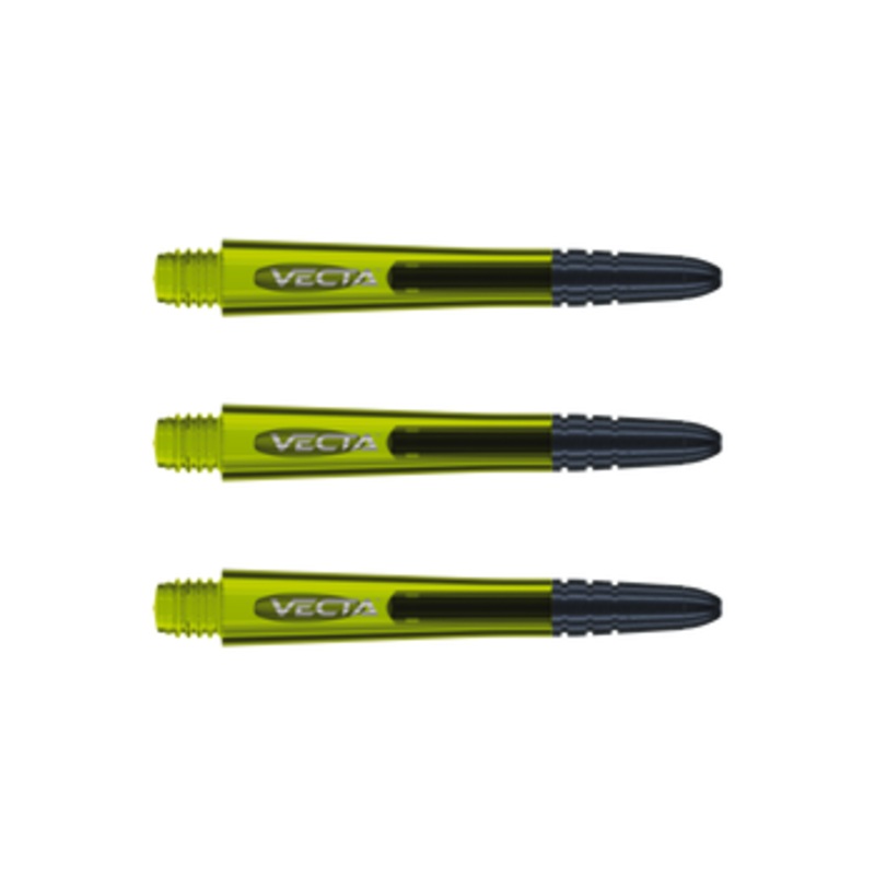 Winmau Vecta Medium Yellow/Black Shafts