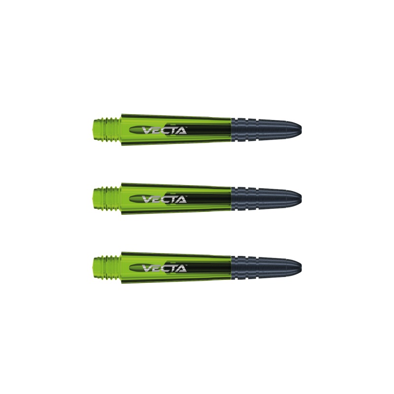 Winmau Vecta Short Green/Black Shafts