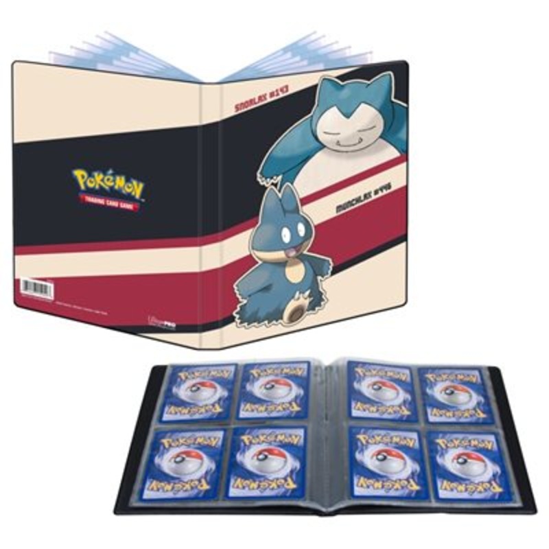 Binder: Pokemon: Snorlax & Munchla: 4-Pocket Portfolio