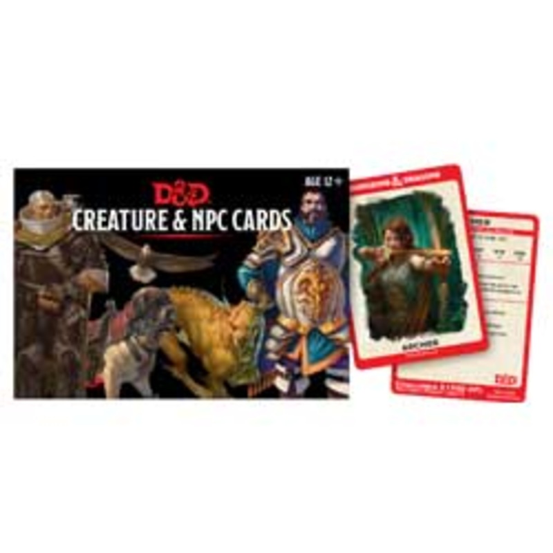 D&D CREATURE & NPC CARDS