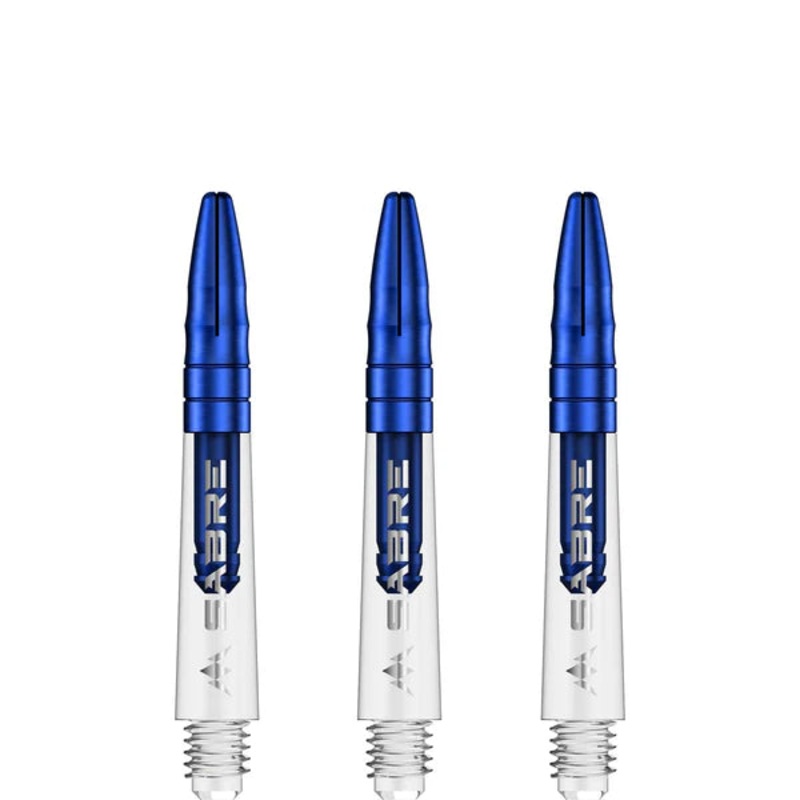 Mission Sabre Shafts – Clear – Blue Top- Short