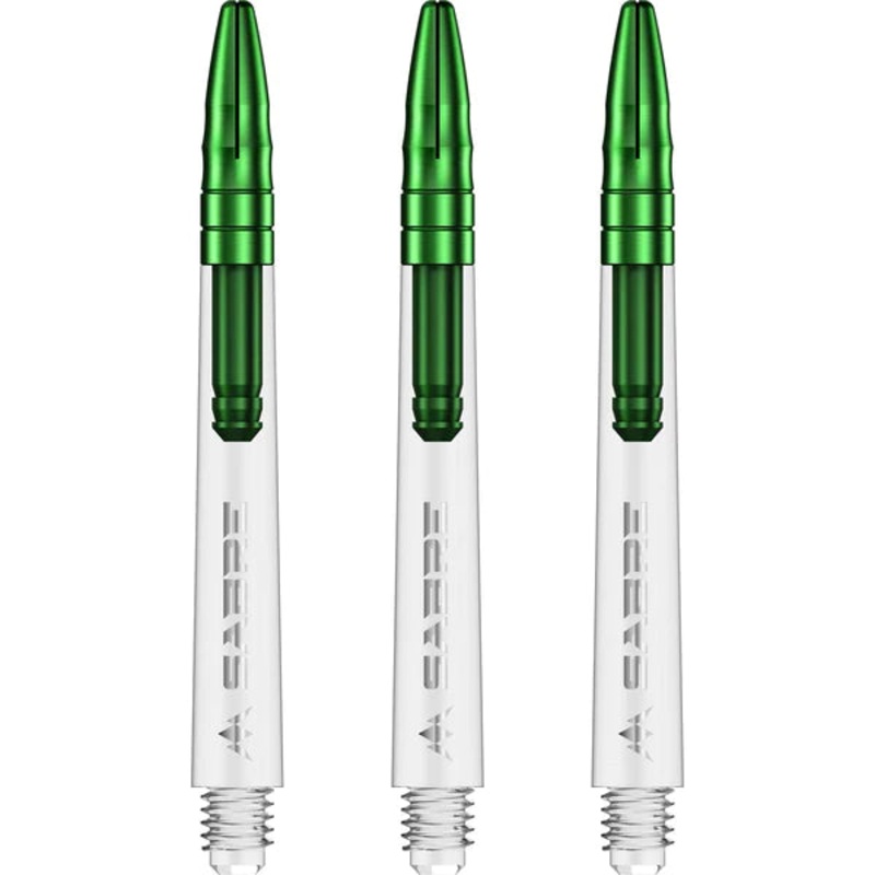 Mission Sabre Shafts – Clear – Green Top- Medium