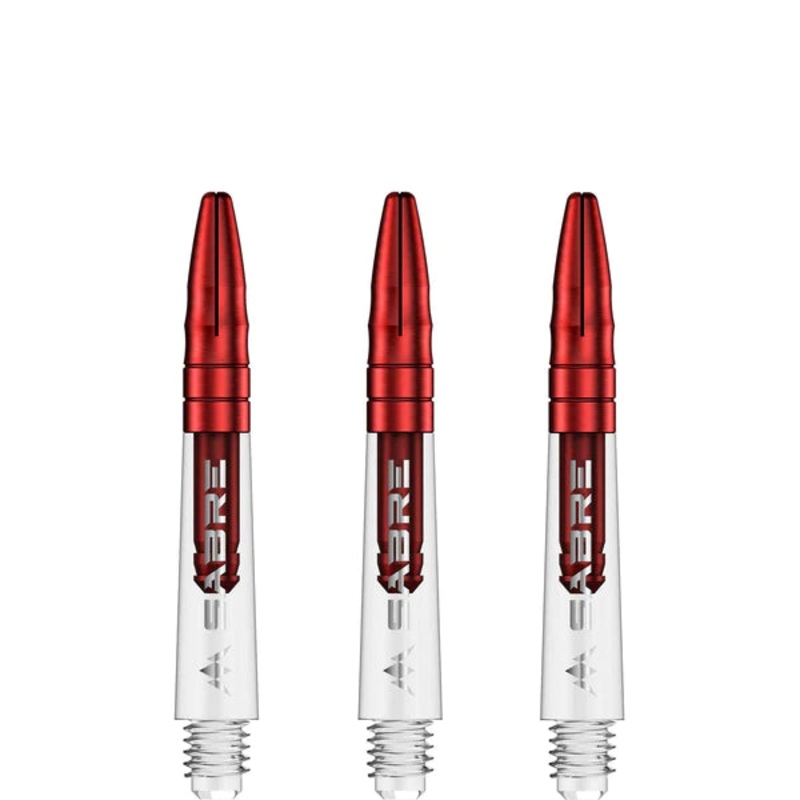 Mission Sabre Shafts – Clear – Red Top- Short