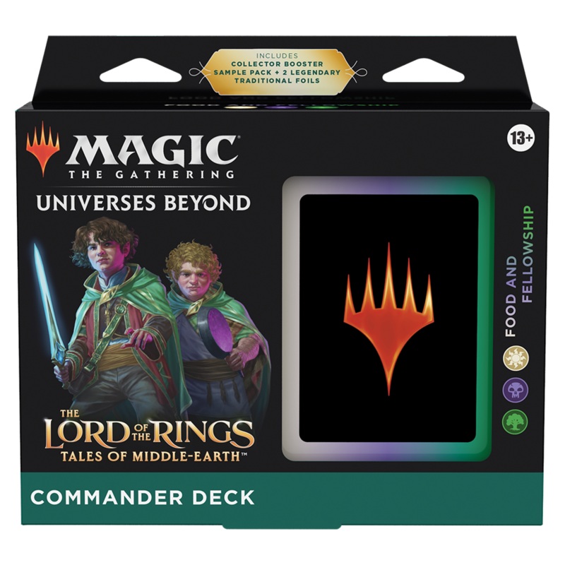 MTG LORD OF THE RINGS COMMANDER-FOOD AND FELLOWSHIP