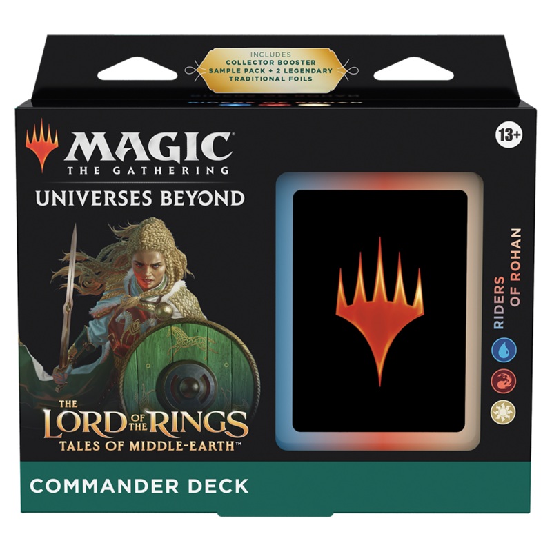 MTG LORD OF THE RINGS COMMANDER-RIDERS OF ROHAN