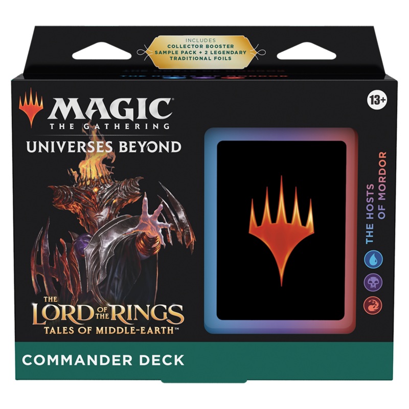 MTG LORD OF THE RINGS COMMANDER-THE HOSTS OF MORDOR