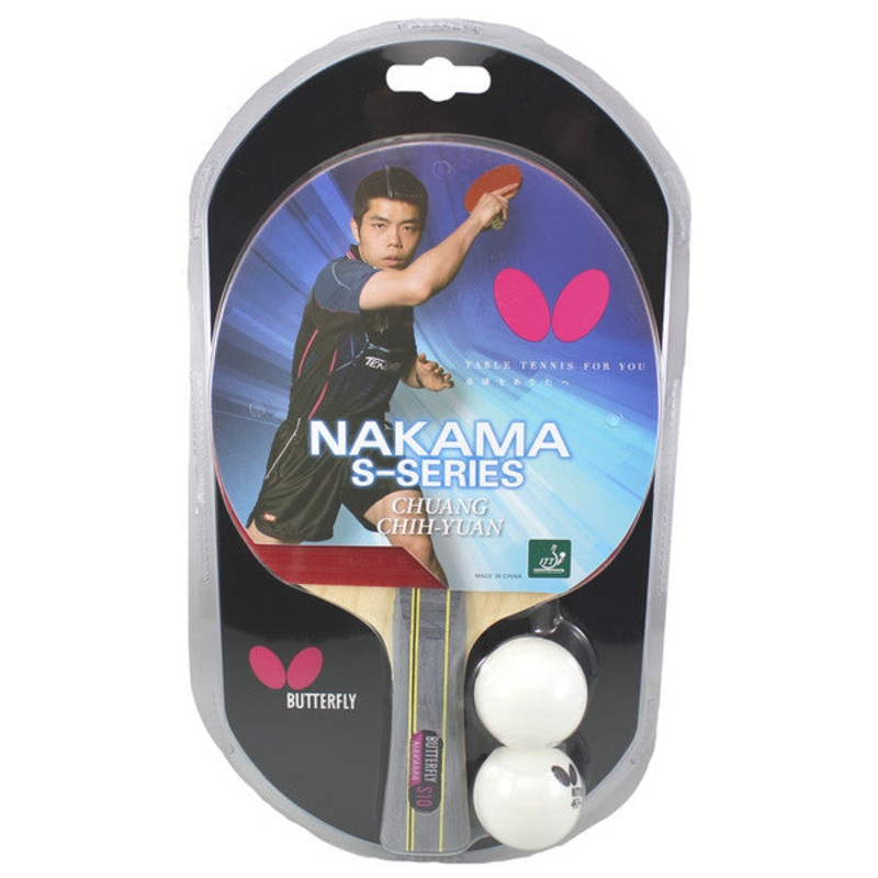 Table Tennis: Nakama S10 Series Racquet – Butterfly