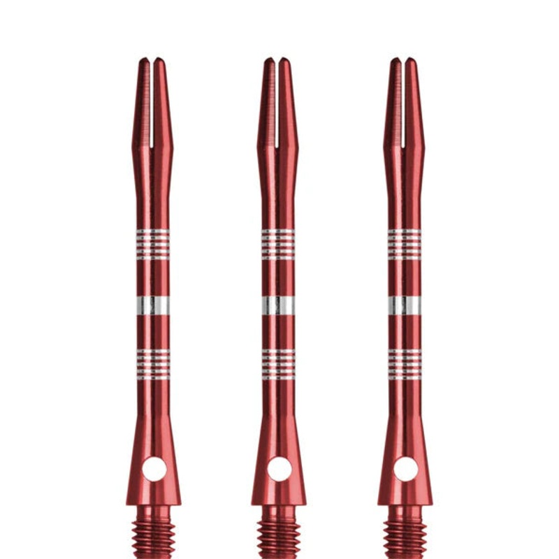 Designa Multiline Aluminium Shafts – Regrooved-Medium Red