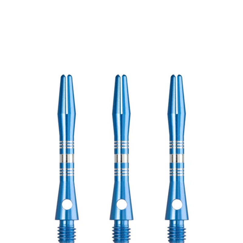 Designa Multiline Aluminium Shafts – Regrooved-Short Blue