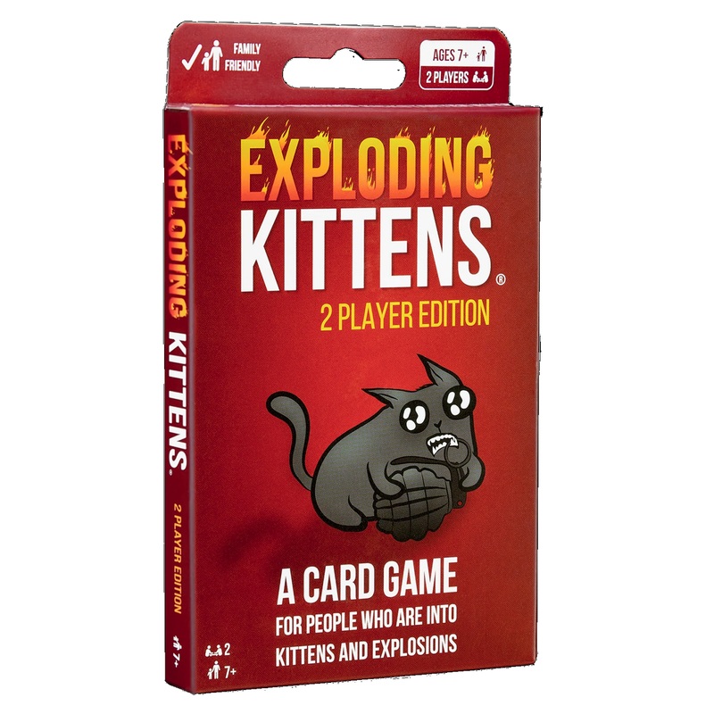 Exploding Kittens – 2 Player Edition