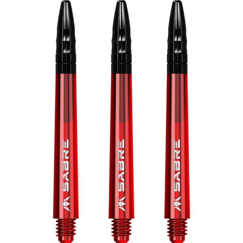 Mission Sabre Shafts Red/Black Medium 49mm