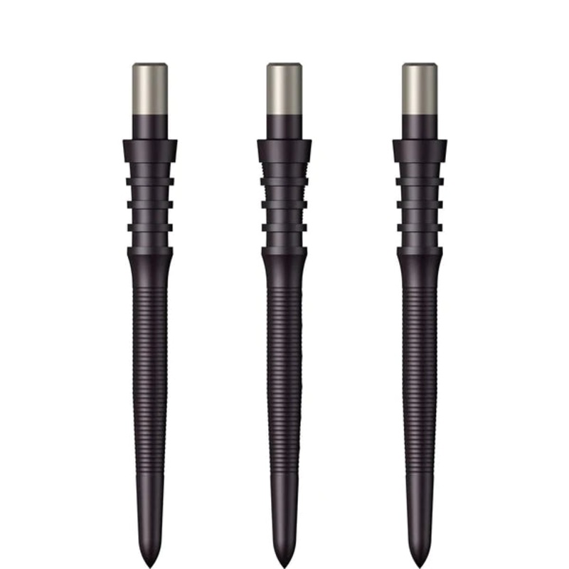 Mission Sniper Points – Steel Tip – Micro Grip – Black 32mm