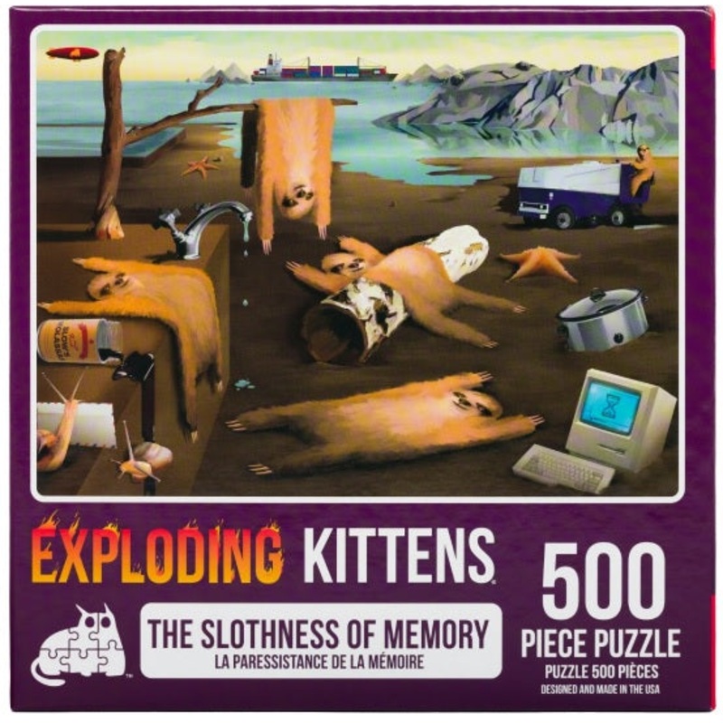 SLOTHNESS OF MEMORY 500 PIECE PUZZLE