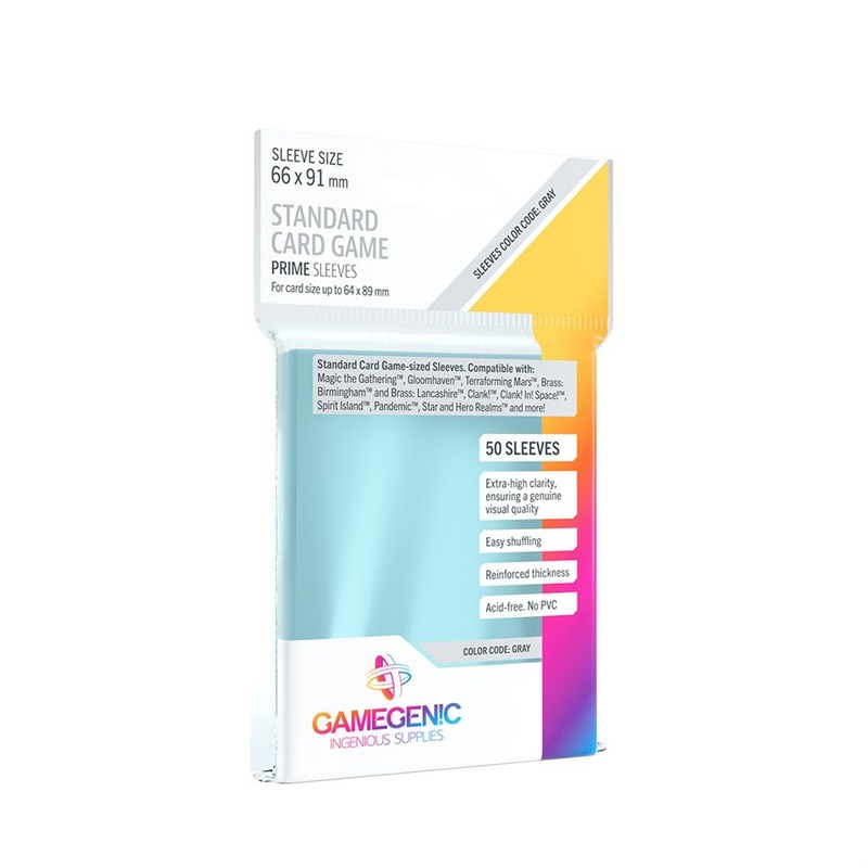 Gamegenic PRIME STANDARD CARD GAME SLEEVES 66 X 91 MM