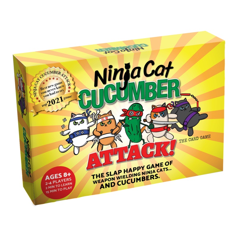 Ninja Cat Cucumber Attack!