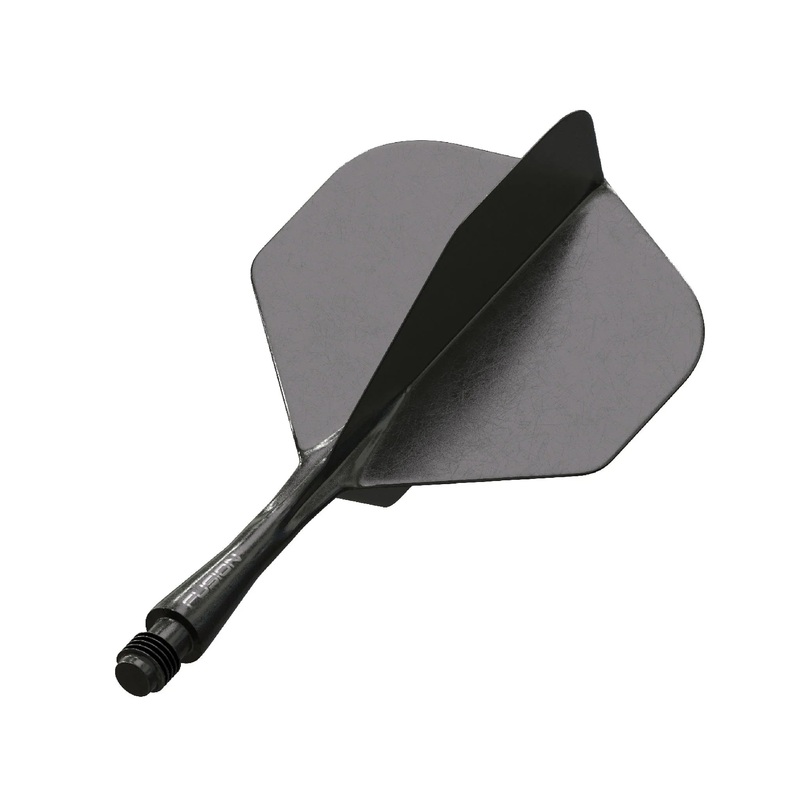 Winmau Fusion Integrated Flight & Shaft Black Short