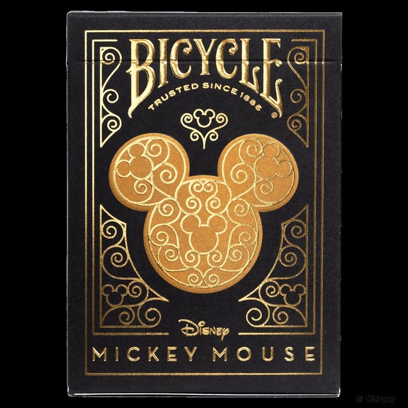 Bicycle Disney Black & Gold Mickey
