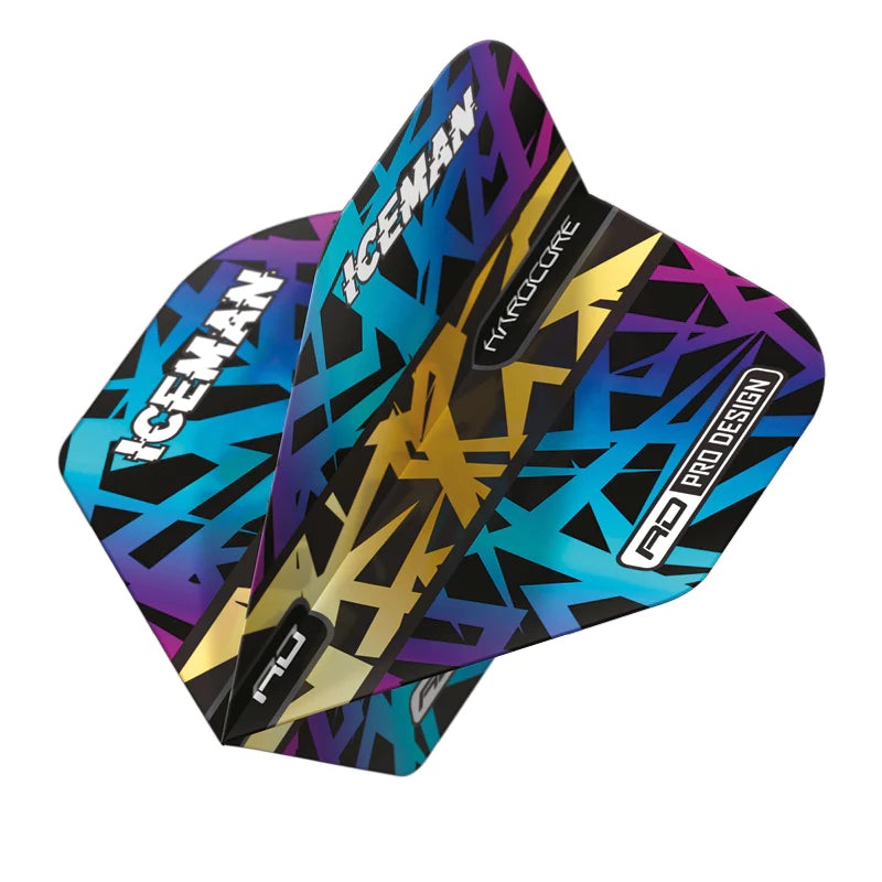 Gerwyn Price Rainbow & Gold Dart Flights