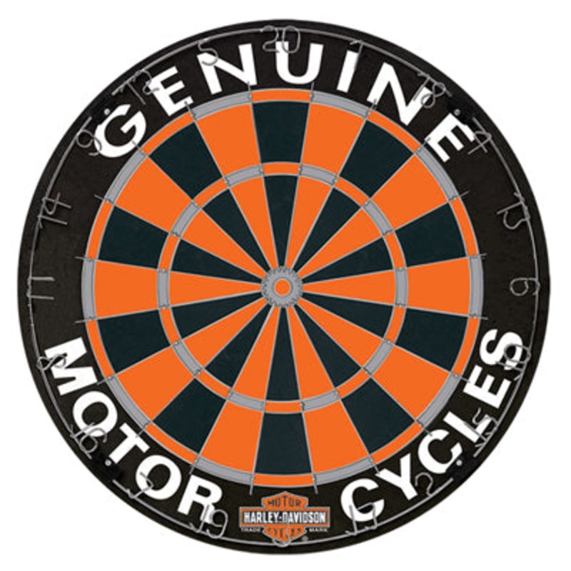 Harley-Davidson Genuine Motorcycles Dartboard