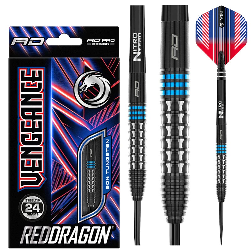 Vengeance Blue 24g 90% Tunsgten Darts