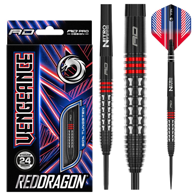 Vengeance Red 24g 90% Tunsgten Darts