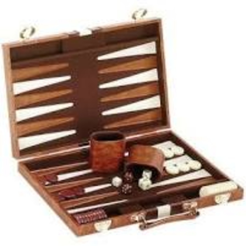 Backgammon-11″ with Vinyl Case