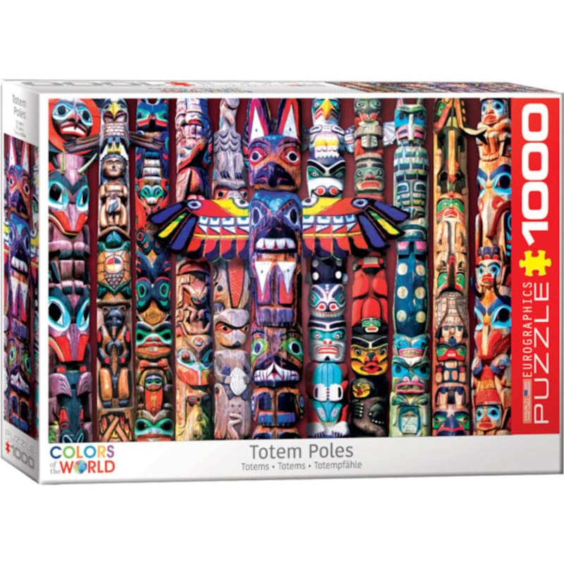 EuroGraphics – Canadian Totem Poles – 1000 piece Jigsaw Puzzle