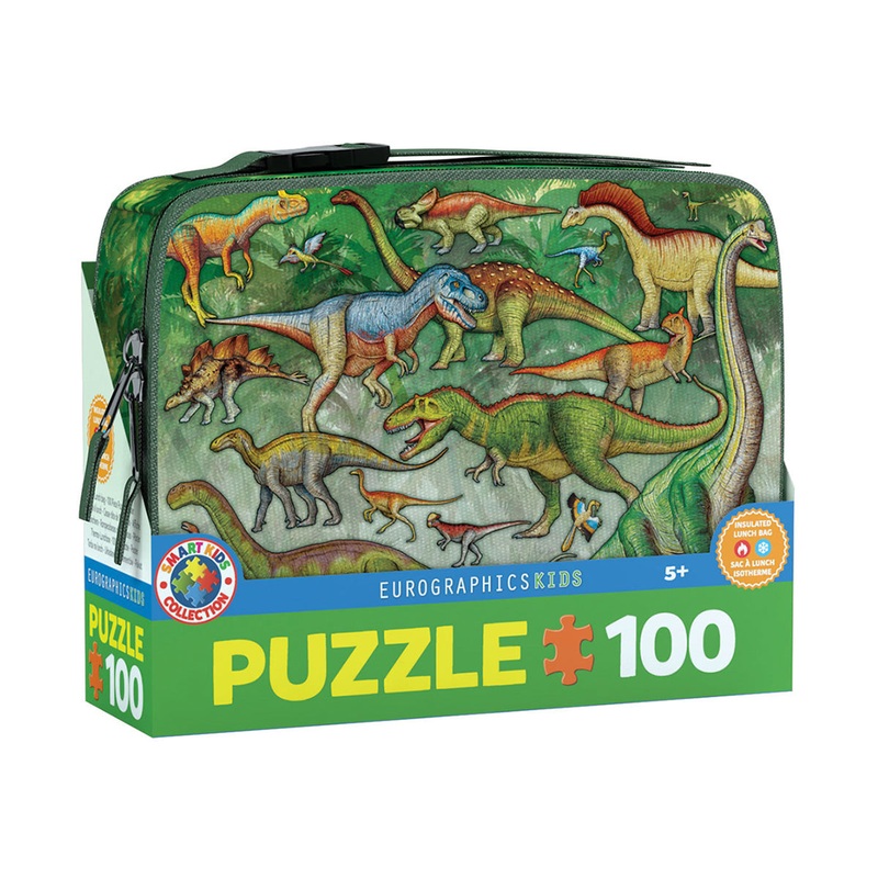 Eurographics –  Dinosaurs Lunch Bag – 100 piece Jigsaw Puzzle