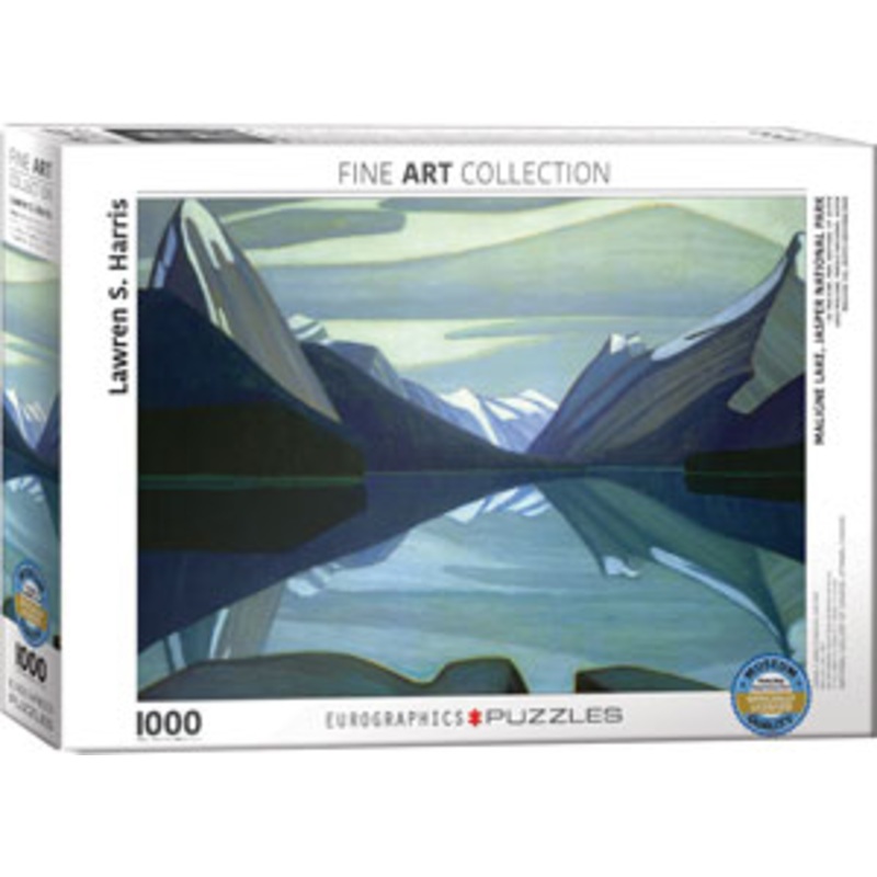 EuroGraphics – Fine Art (Harris) Maligne Lake, Jasper National Park – 1000 piece Jigsaw Puzzle
