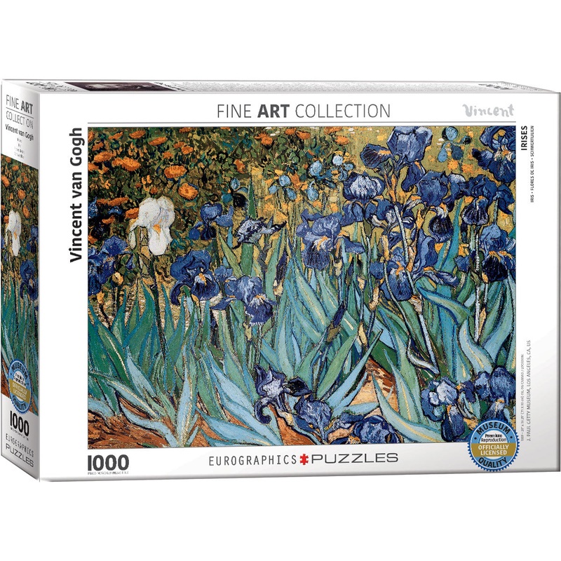 EuroGraphics – Fine Art (Van Gogh) Irises – 1000pcs Jigsaw Puzzle