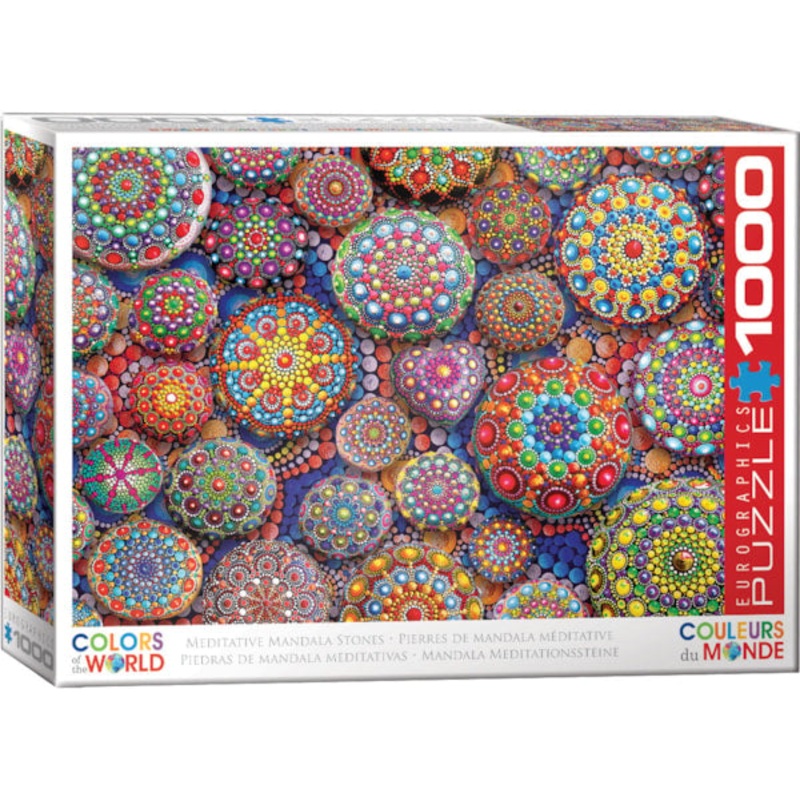 EuroGraphics – Meditative Mandala Stones – 1000 piece Jigsaw Puzzle