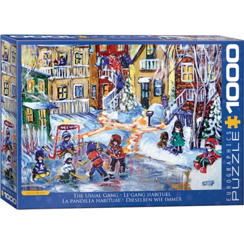 EuroGraphics – Mertikas – The Usual Gang – 1000pcs Jigsaw Puzzle