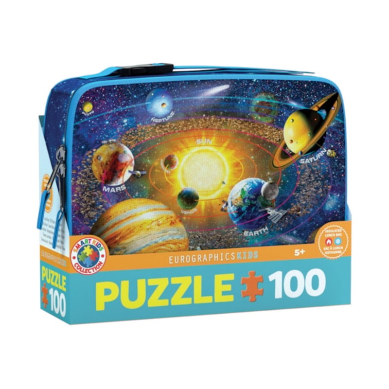 Eurographics –  Solar System Lunch Bag – 100 piece Jigsaw Puzzle