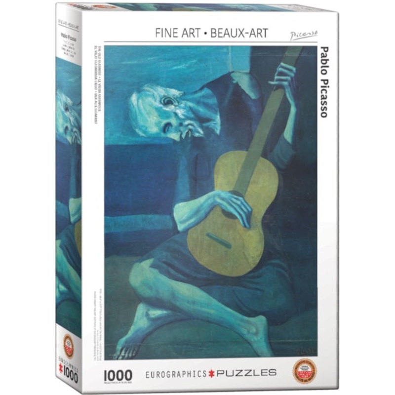 EuroGraphics – The Old Guitarist (Picasso) – 1000 piece Jigsaw Puzzle