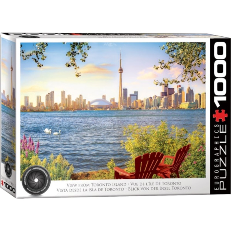 EuroGraphics – View from Toronto Island HDR – 1000 piece Jigsaw Puzzle