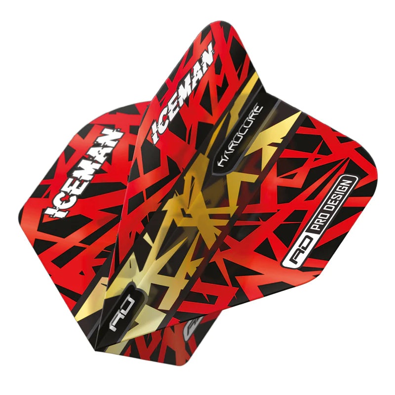 Gerwyn Price Red & Gold Dart Flights