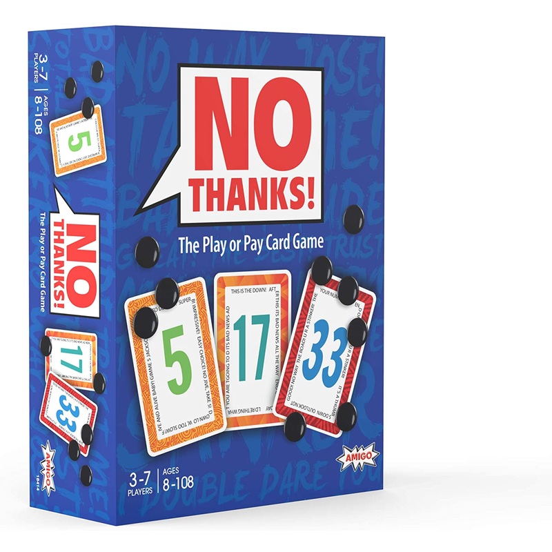 No Thanks! The Play or Pay Card Game