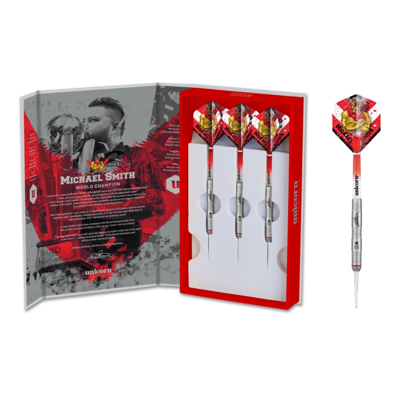 Unicorn Michael Smith 90% 25g World Champion Edition Darts