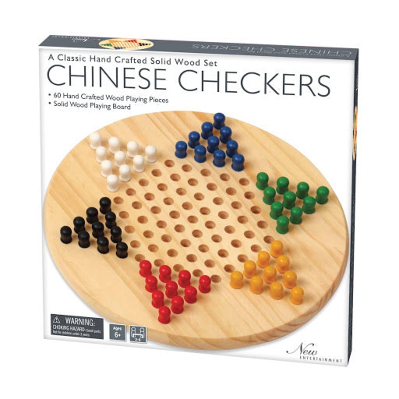 Wooden Chinese Checkers 11.5″