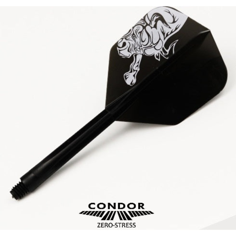 Jose Bull-Black-Small-Condor Zero Stress Flight-Short 21.5mm