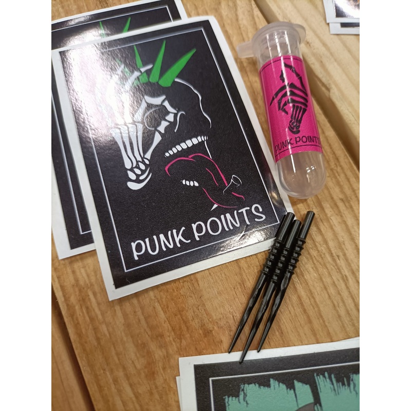 Punk Points-Black Anarchist Finger Grip 36mm