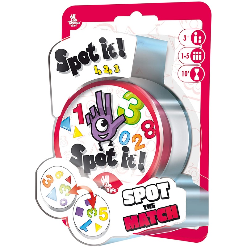 Spot It Numbers 1,2,3
