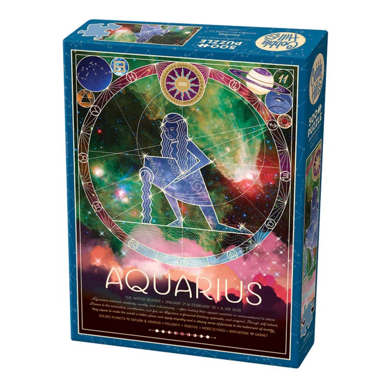 Aquarius – Cobble Hill Jigsaw Puzzle 500 Pieces